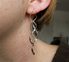 Double Small Thread Earrings