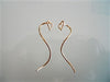 Heart Thread Earrings
