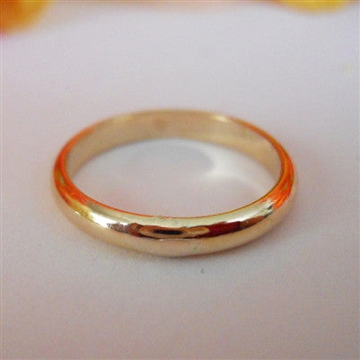 2.5mm Domed Band in 14K Gold Filled