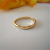 2.5mm Hammered Band in Gold Filled