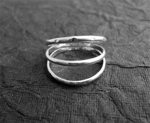3 Band in Sterling Silver