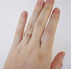 LOVE RING WITH SWAROVSKI CRYSTAL