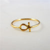 Hieroglyphic Key of Life Ring