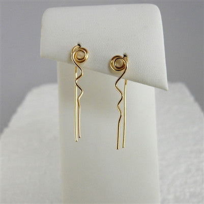 Amoeba in Gold Filled