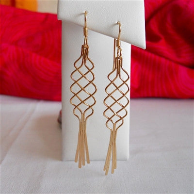 Braid Dangle Earring