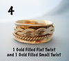 Fidget Spinner Ring - 14K Gold Filled